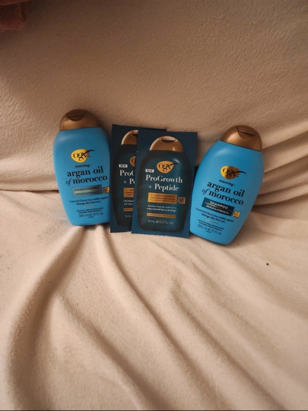 OGX Argan Oil of Morocco Shampoo & Conditioner - Blue